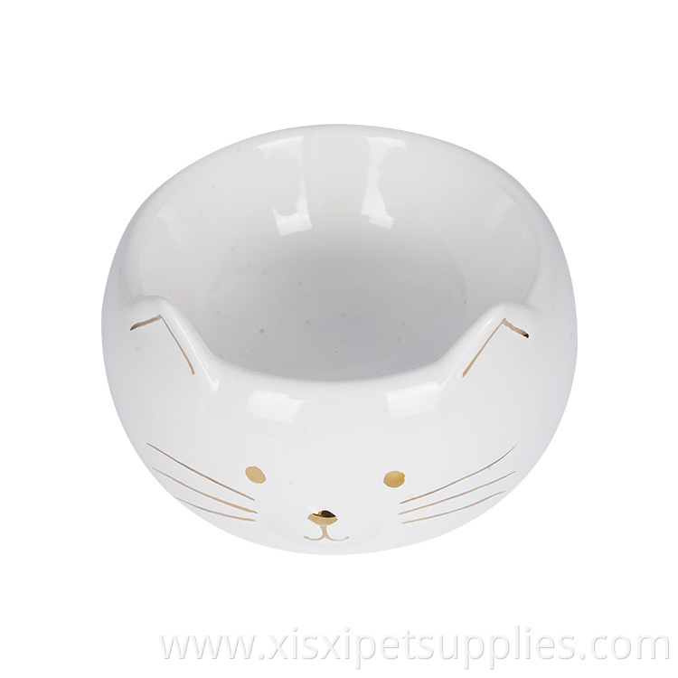 Pet Supplies Non-Slip Ceramic Pet Food Dog Bowl